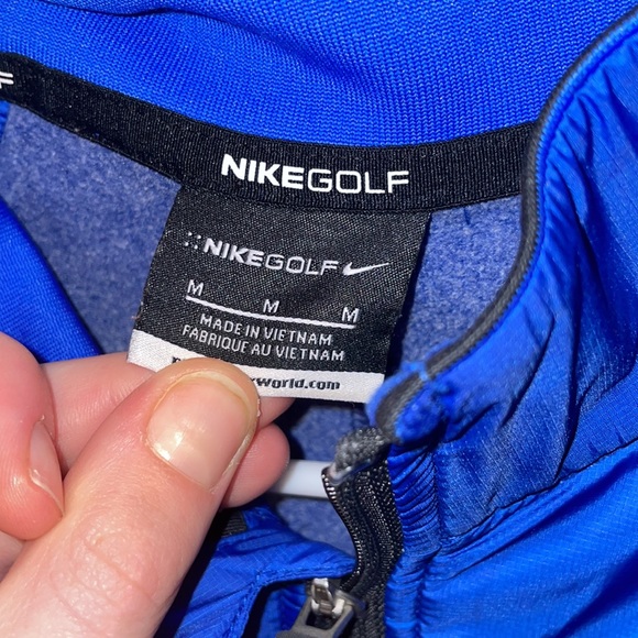 Mens Nike Golf Full Zip Jacket - Picture 4 of 10